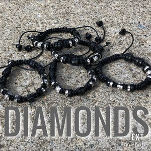 Shamballa bracelet, bracelet, handmade, jewelry